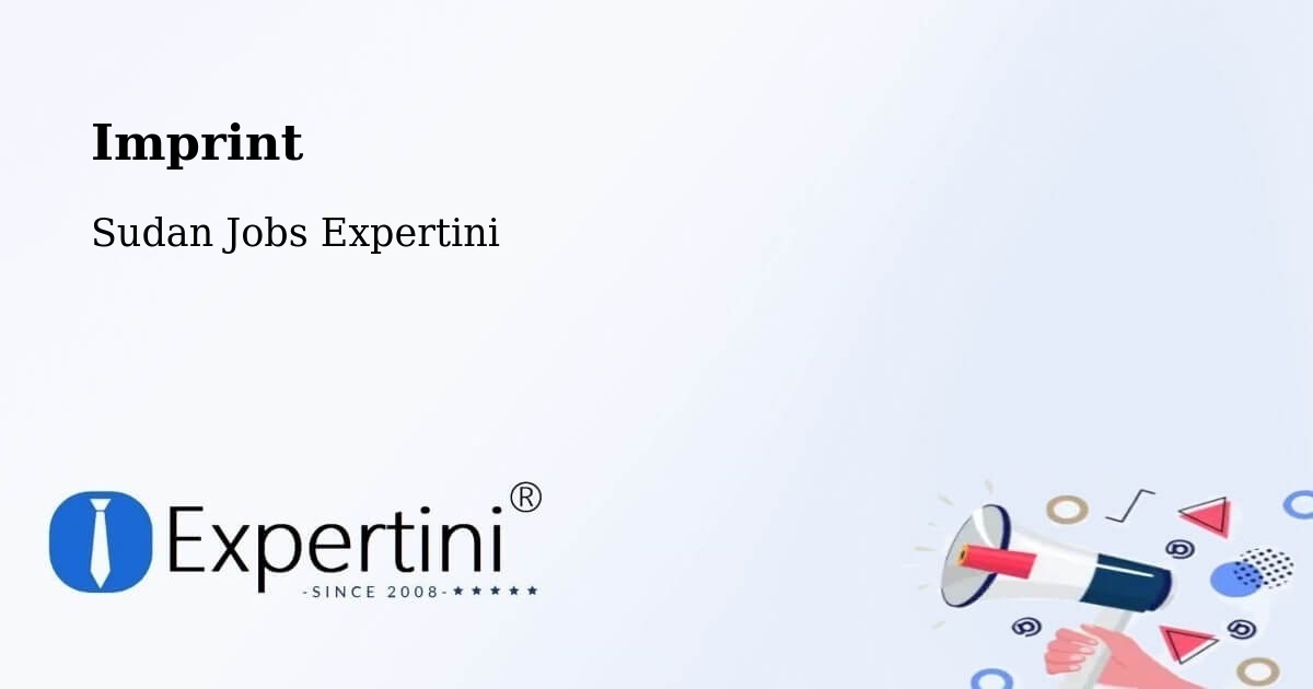 Imprint – Atbara - Sudan Jobs Expertini